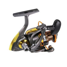 (3000) 5.2:1 Speed Braking Force Fish Reel Spinning Wheel Aluminum Alloy Can Be Folded Left And Right Hand Interchangeable