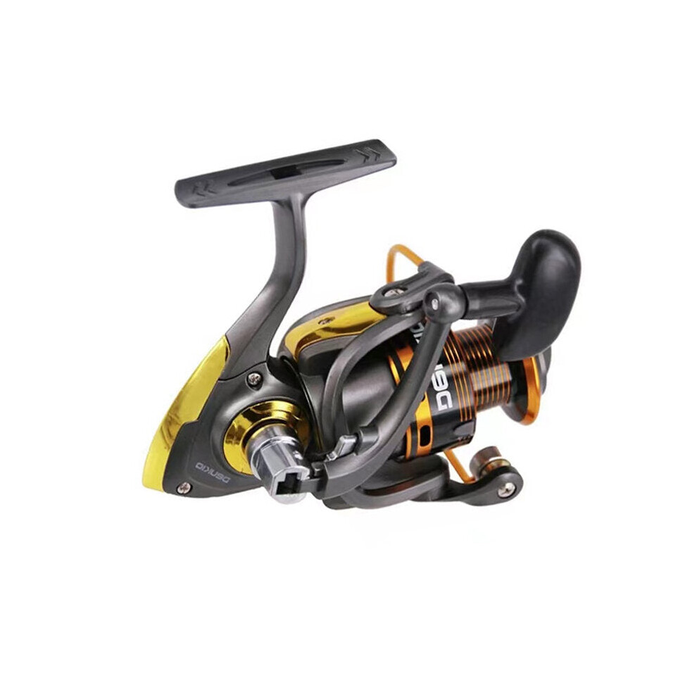 Photos - Reel GreenZech  5.2:1 Speed Braking Force Fish  Spinning Wheel Aluminum Alloy Can Be Folded Left And Right Hand Interchangeable (4000)