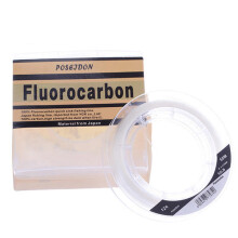 (3.5) 50m Tri-Poseidon Brand Fluorocarbon Fishing Line Monofilament Wire