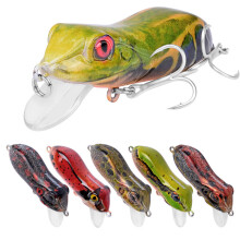 (D) 1pc 4cm 9.5g Pencil Popper Fishing Lure Crankbait Wobblers Plastic Frog Artificial Bait