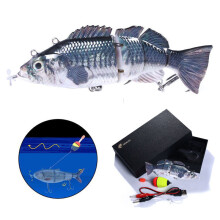 (Type A) 14cm 53g Fishing Electric Lures USB Rechargeable Lures Multi Swimbaits Hard Lures Fishing Tackle
