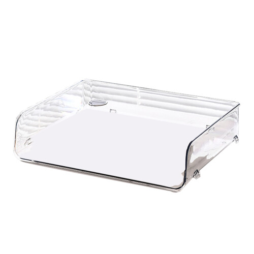 A4-Papierbox - durchsichtig, 32,5  25  7,5 cm 1