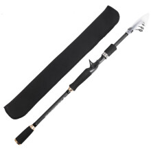 (2.1) L210 L240 2.1M 2.4M Carbon Telescopic Casting Fishing Rod Super Hard Travel Sea Fishing