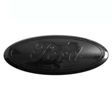 (Full Black) UK STORE - 7 Inch (17.5*7CM) For Ford Front Grille Ford Emblem Badge