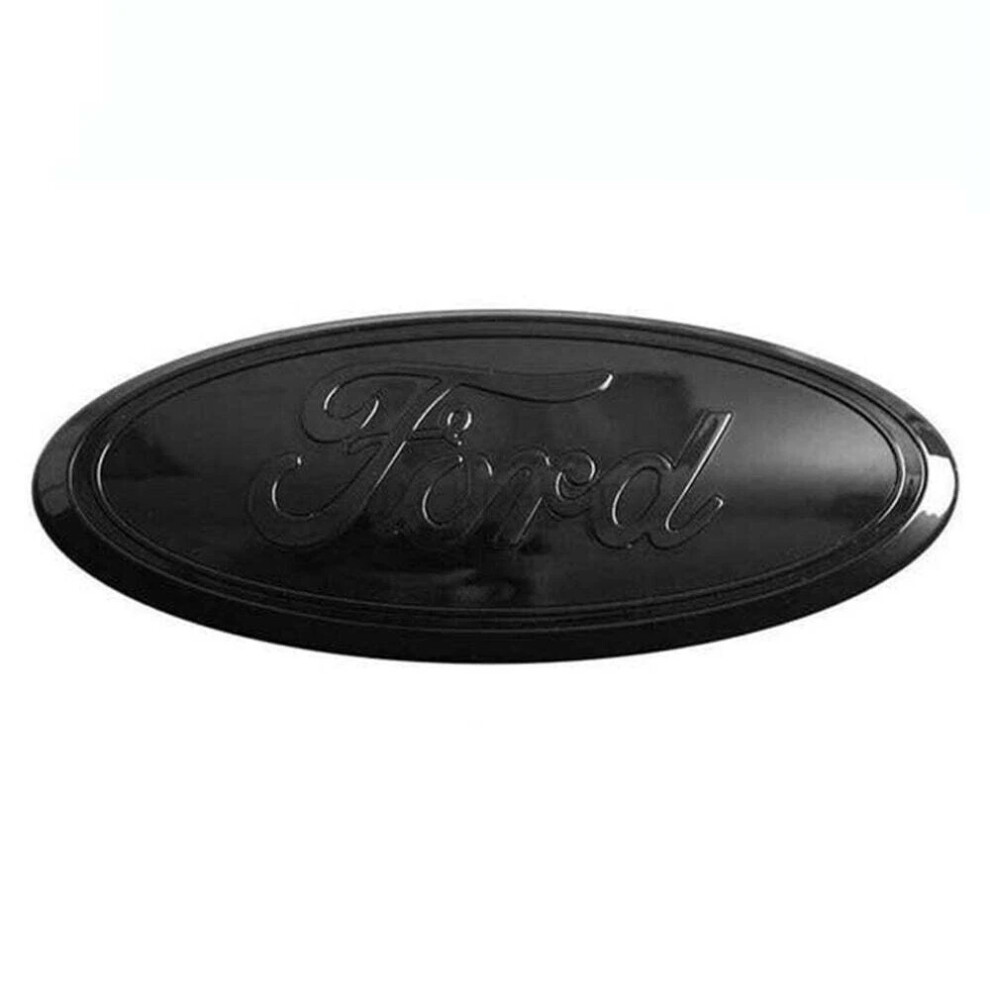 (Full ) Uk Store - 7 Inch (17.5*7Cm) For Ford Front Grille Ford Emblem Badge Black