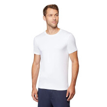 32 GRADER Herr Cool Snabbtorkande Active Basic Crew T-shirt Vit Medium