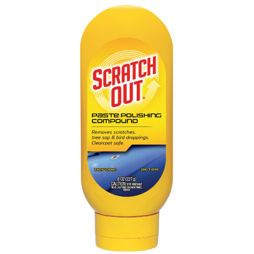 Formula 1 Scratch Out Bilvax Paste (8 oz) - Bilreparationsvax för alla lacker