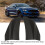 2 Stück schwarzer Frontlippen-Diffusor Mustang 2015-2017 5