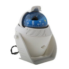 (Black) Marine Compass LED Lights Illuminated Light Up Electronic Digital Navigation Ball Compass For Boat Caravan Truck