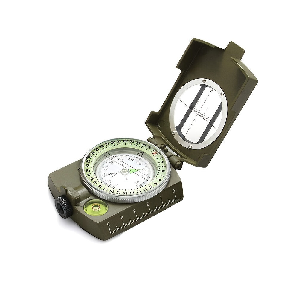 Multifunctional Compass with Lensatic Sighting for Hiking and Shakeproof