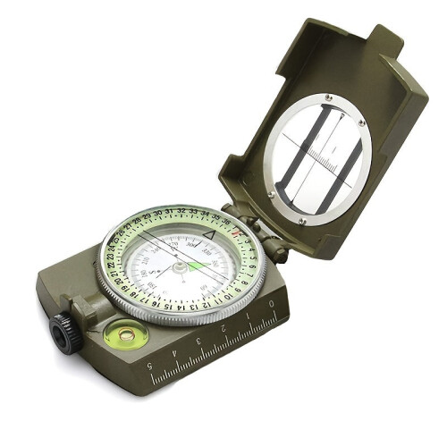 Multifunctional Compass with Lensatic Sighting for Hiking and Shakeproof 1