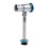 Rust-Proof Brass Urinal Flush Valve Push Button, 20x9.8x3.8cm 1