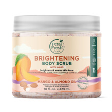 Petal Fresh Pure Rozswietlajacy peeling do ciala Mango + olejek migdalowy