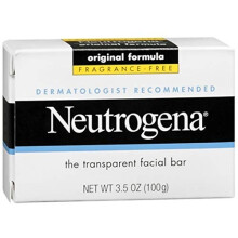 Neutrogena Doftfri Genomskinlig Ansiktstvål – Originalformel, glycerinrik rengöring, 99 g, 5-pack