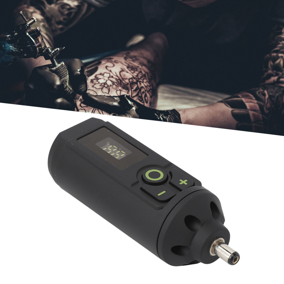Wireless LCD Digital Tattoo Power Supply 5.5mm DC Alloy Battery C-Type