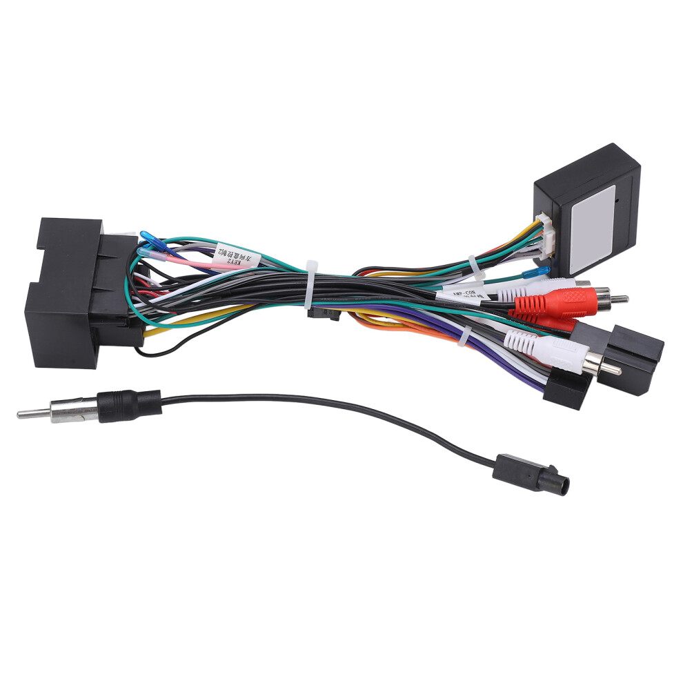 Audio Wiring Harness With Can Bus Box 16Pin 9121376324611