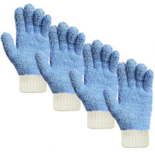 Microfiber Dusting Gloves House Cleaning Glove for Blinds, Windows, Baseboard, Shutters, Furniture,