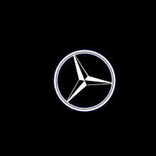 2pcs for Mercedes-Benz welcome light E class C class GLS/GLC/GLB/GLA Babs decoding door projector li