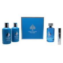 Jo Milano Game of Spades FULL-HOUSE 4-teilig (100 ml Parfum, 180 ml K  rperreiniger, 180 ml K  rpercreme, 70 ml nachf  llbarer Zerst  uber)    Unisex,