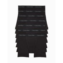 Calvin Klein Cotton Classics 7-pack boxershorts – för män, svart, storlek M