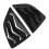 2pcs Rear Side Window Louver ABS Gloss Black Air 10