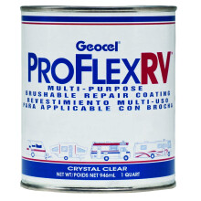 Geocel Proflex RV Multi-Purpose Rubberreparatiecoating Standaard Helder Industrieel 12,7x13,97x12,7 cm 4,88x4,25x4,25 cm Waterbestendige Pasta