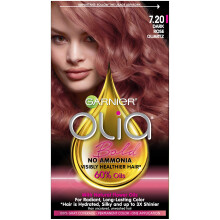 Garnier Olia Bold Ammonia Free Permanent Hair Color (Packaging May Vary) 7.20 Dark Rose Quartz Rose Hair Dye 1 Kit Pack of 1