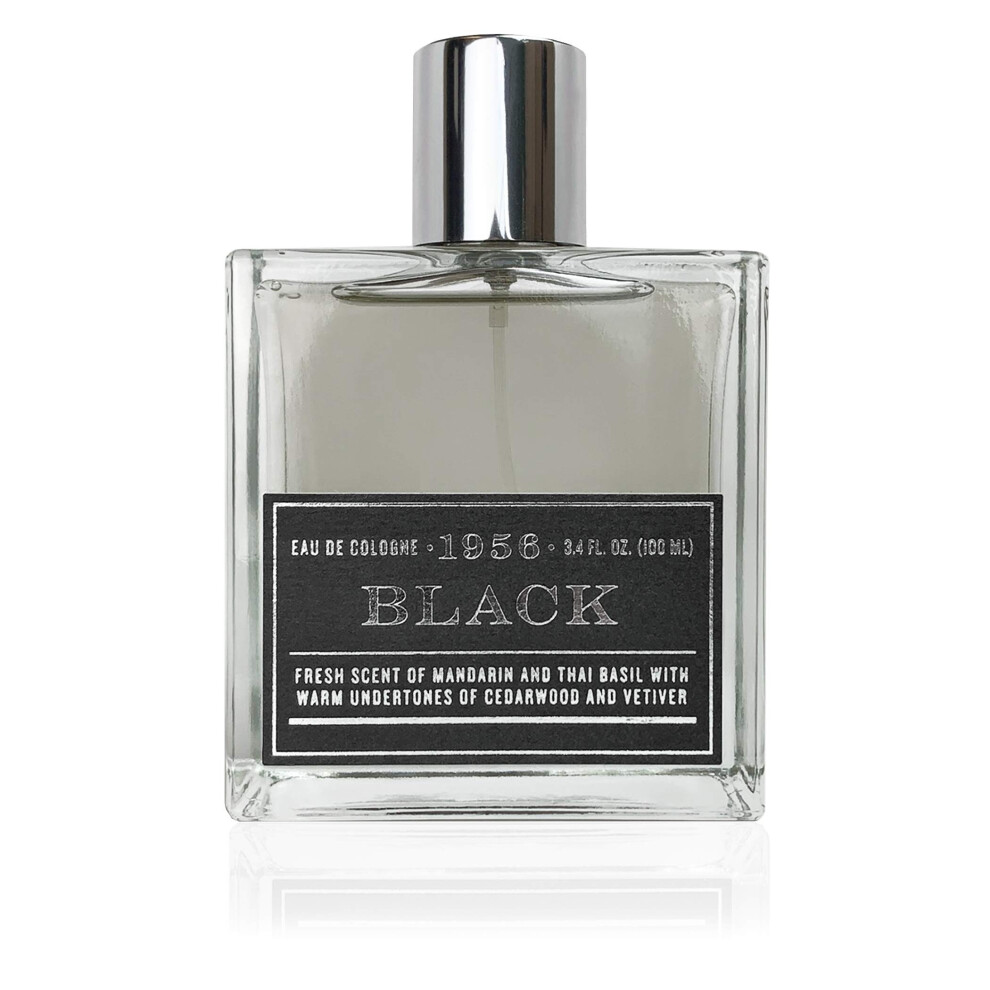 Harvest Natural Beau Tru Fragrance & Beauty 1956 Collection Men's Cologne Spray - Black 3.4 Oz 100 Ml