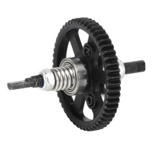 RC Car Slipper Clutch 54T Aluminum Steel Gear for Traxxas Slash 4x4 1/10 Silver