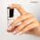 NeoNail Glitter Effect Base White Sparkle 7,2 ml 2