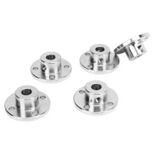 Stahlflansch-Kupplungskit, Innendurchmesser 7 mm, 5 Stück, Wellenverbinder
