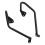 2pcs Motorcycle Engine Guard Black Iron Crash Bar 2
