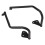 2pcs Motorcycle Engine Guard Black Iron Crash Bar 10