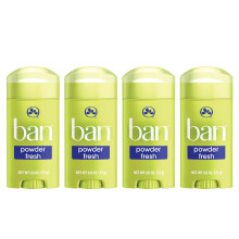 Ban Antitranspirante Invisible Powder Fresh 24 horas, 2.6oz, Protección contra Sudoración