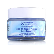 GHK-Cu Kopparpeptid Ansiktskräm Anti-Aging 1.7 fl oz Fasta, Reparerande, Daglig Kräm