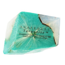 Turquoise Soap Rock 6oz - Gentle, Long-Lasting Cleansing Stone, Turquoise-Inspired Talisman | MYDLO-TYRK, ZOV