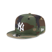 Gorra snapback b   sica New Era 9Fifty MLB New York Yankees con estampado de camuflaje verde 11941920, talla    nica