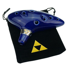 Cheffort 12-Loch-Okarina von Legend of Alto C mit Schutztasche. Kaufen Sie Okarina Ocarina of Time Play by Link