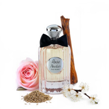 Jean Rish Rose Nectar Eau De Parfume for Women (3,4 Fl Oz / 100ml) med roskummin och vetivernoter - Lngvarig och lyxig doft