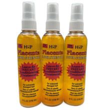 Hask Placenta Leave-In Conditioning Treatment Super Strength 5 Ounce (145ml) (3 Pack)