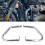 2pcs Motorcycle Engine Guard Left Right Steel 12