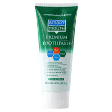 Pasta dental premium SmartMouth, ideal para viajes, tama  o de 3.4 onzas