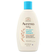 Aveeno Baby Wash & Shampoo ??a ?a???? & S?  a, ????? d????a, F??s??, 8 Oz