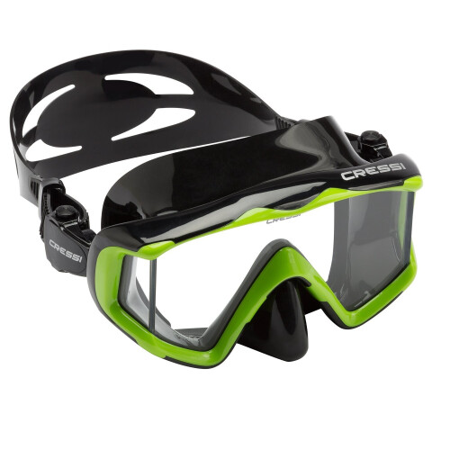 Cressi Cressi Pano 3, Black/Lime