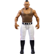 Mattel WWE Commander Azeez Actionfigur, 10 Ledpunkter & Livliknande Detalj, 15 cm Samlarobjekt