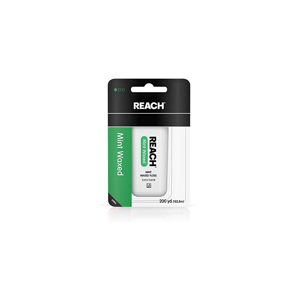 Lukyus Reach Dental Floss Waxed Mint 200 Yard Pack Of 5