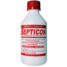 Septicon Mouthwash 8oz - Rinfrescante Enjuague Bucal per Alito Fresco e Pulizia Completa della Bocca