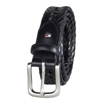 Ceinture tress   e Tommy Hilfiger pour homme, noire, taille 30