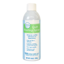 June Tailor JT440 Quilt Basting Spray, 10 oz Blå – Umiddelbart baste quiltlagene for enkel og nøyaktig quilting