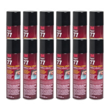 (12 kpl pakkaus) 3M SUPER 77 Spray Glue 7,3 oz Liima kalvomuoville P